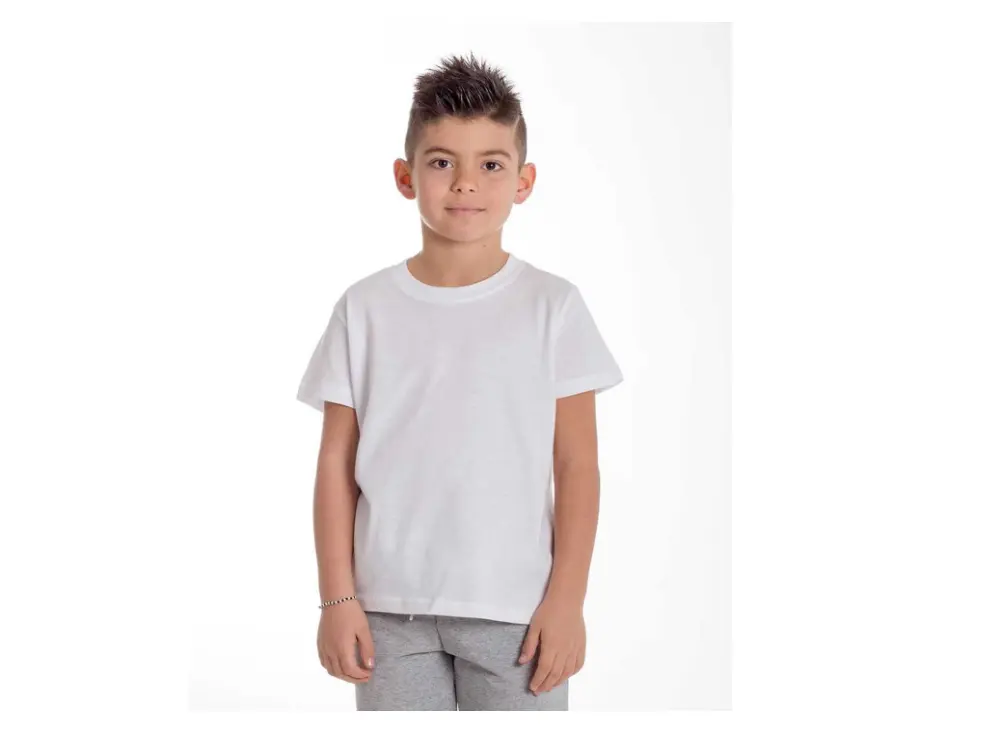 Maglia bianca sale bambino